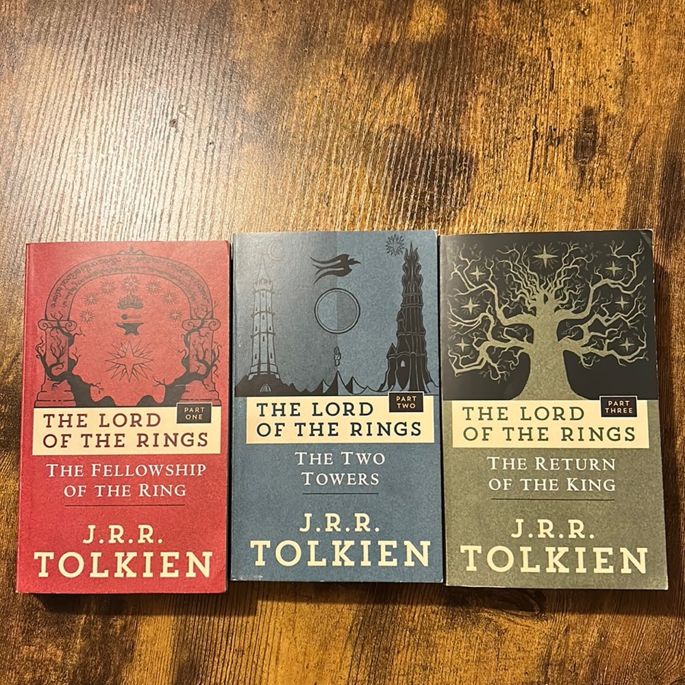 Lord of the Rings Part 1, 2, and 3